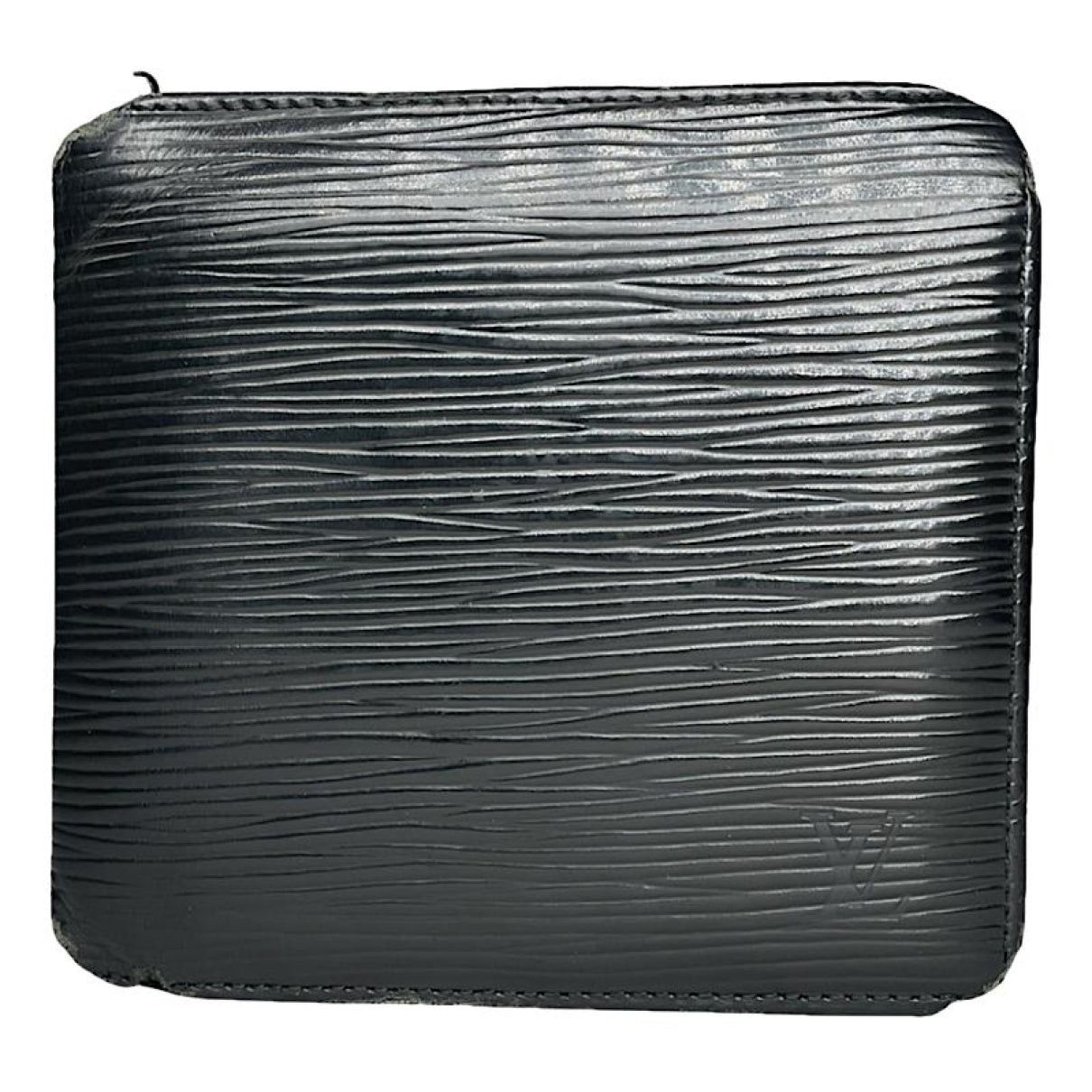 Louis Vuitton Black Leather Purse Size ONE SIZE - 1 Thumbnail