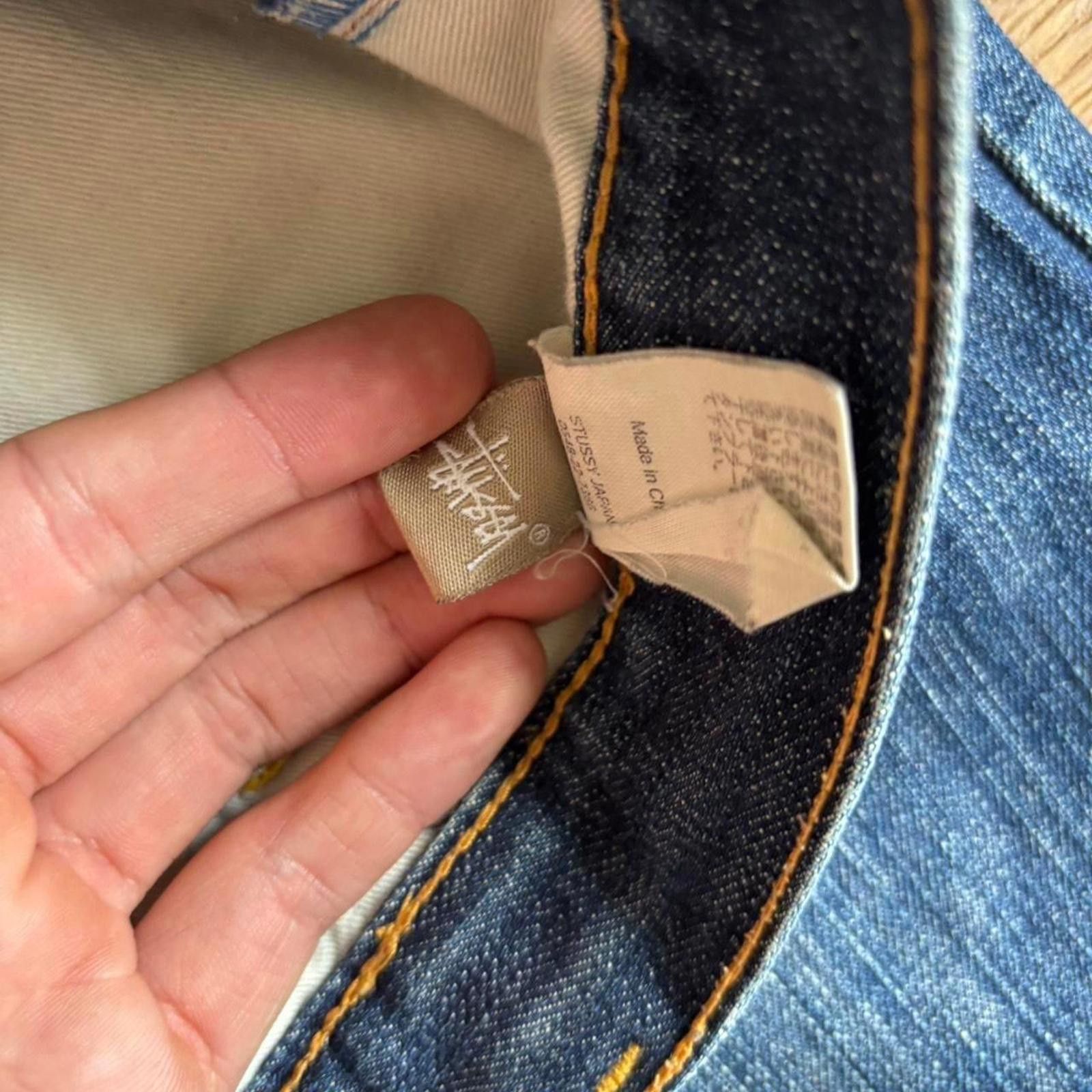 Stussy Stüssy Rough and Rugged Denim Jeans Blue 30W Size US 30 / EU 46 - 7 Thumbnail