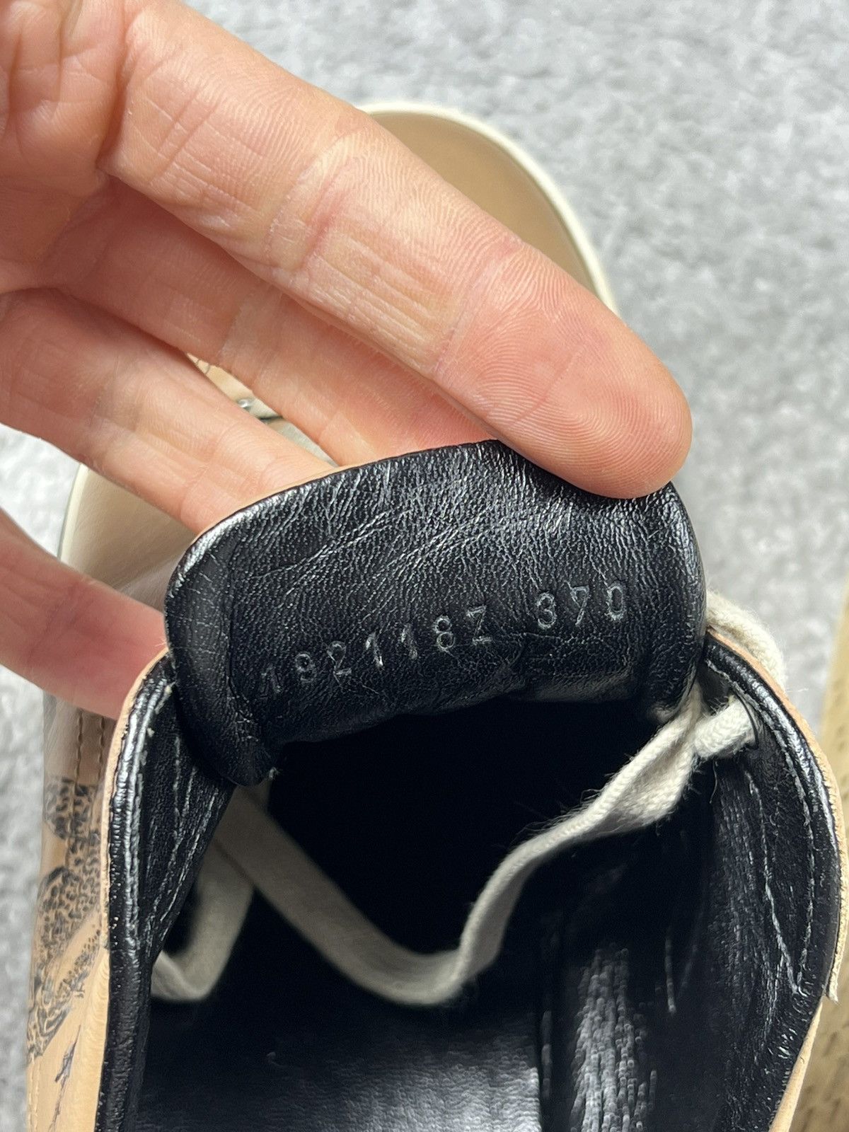 Hermes Hermes Calfskin Jungle Love Printed Voltage Sneakers 37 Size US 6 / IT 36 - 9 Thumbnail