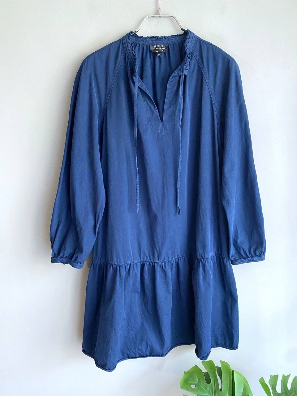 A.P.C. A.P.C. Rue Madame Paris Natalia Cotton-Blend Dress, Size 38 Size M / US 6-8 / IT 42-44 - 2 Thumbnail