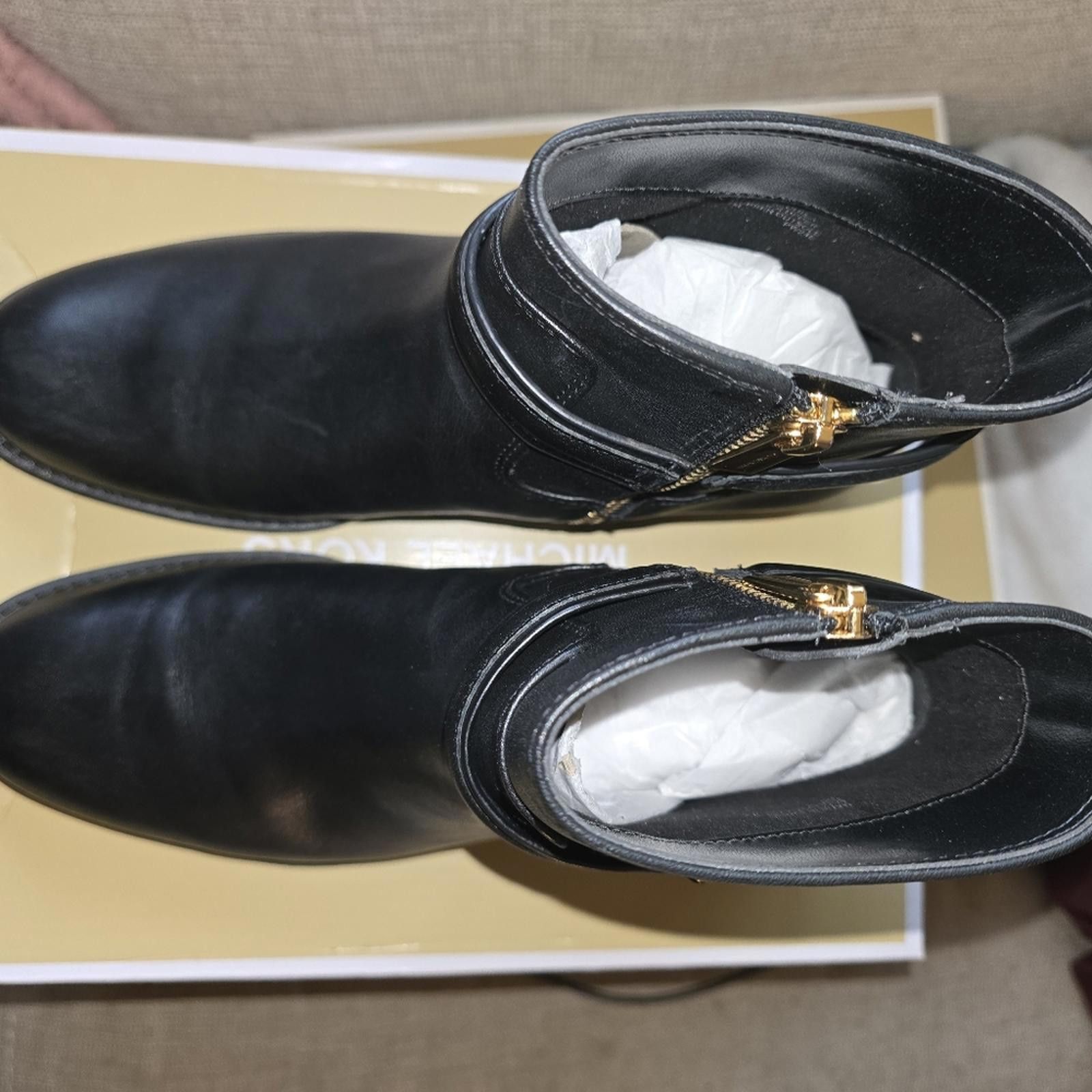 Michael Kors Michael Kors Mindy Leather Boot Size US 7 / IT 37 - 5 Thumbnail