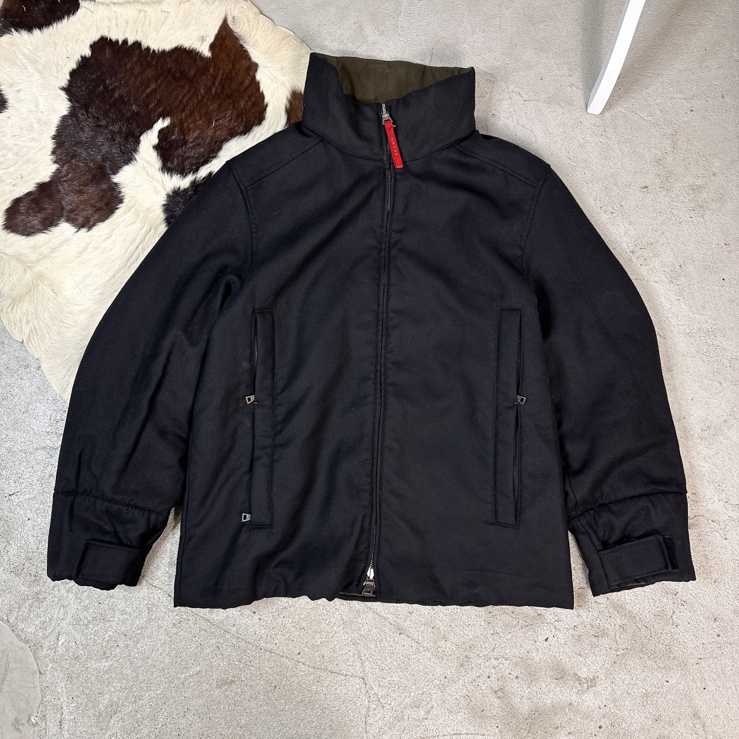 Prada × Vintage Vintage Prada Reversible Jacket Size US XL / EU 56 / 4 - 1 Thumbnail