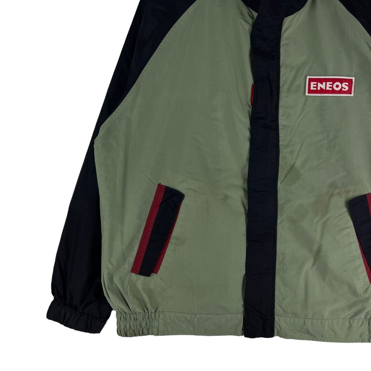 Sports Specialties 🔥VINTAGE BOMBER JACKET ENEOS RACING BIG LOGO SPELL OUT Size US L / EU 52-54 / 3 - 3 Thumbnail