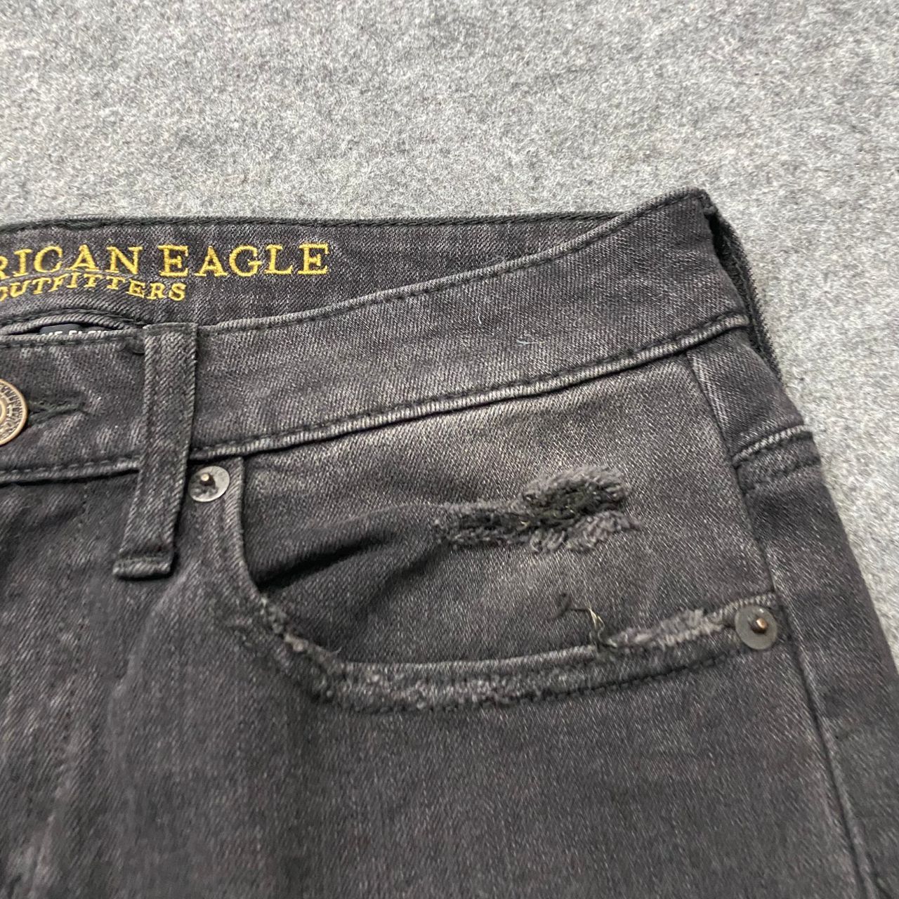 American Eagle Outfitters Vintage American Eagle Qutfitters Patchwork Denim Size US 29 - 8 Thumbnail