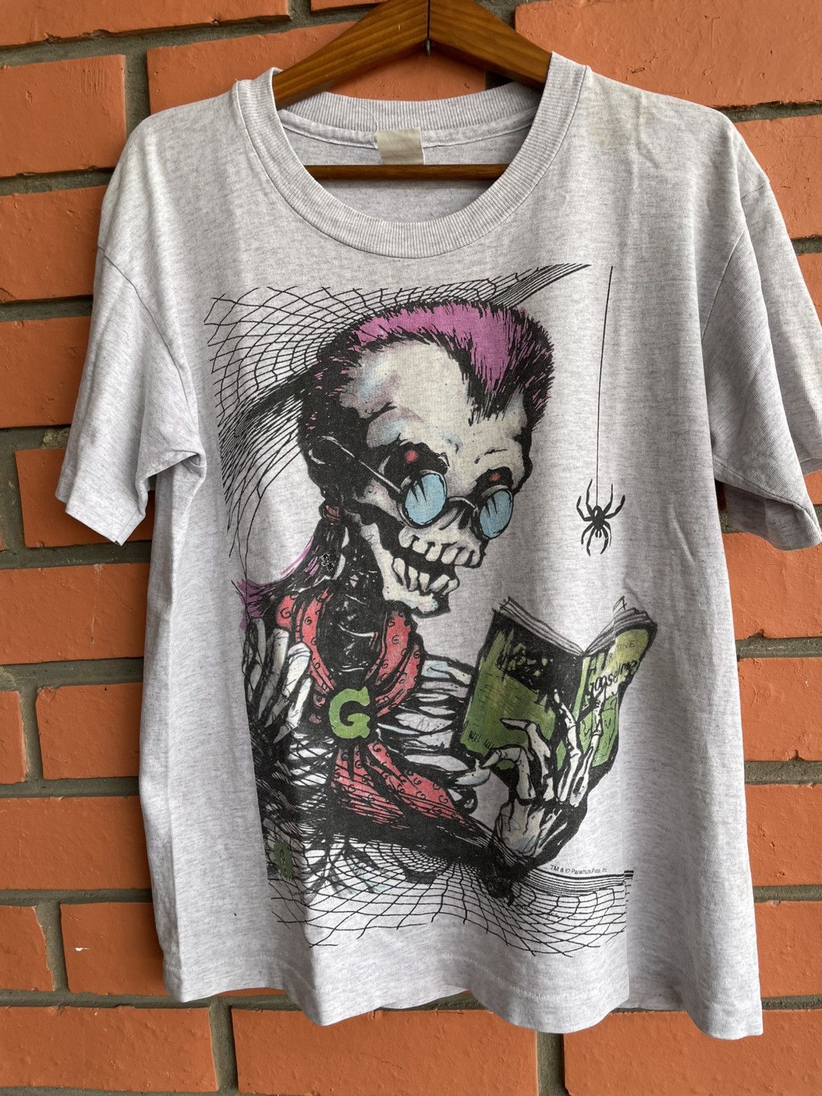 Expert Horror Vintage 90’s Goosebumps promo horror movie skeleton Boxy L Size US L / EU 52-54 / 3 - 4 Thumbnail