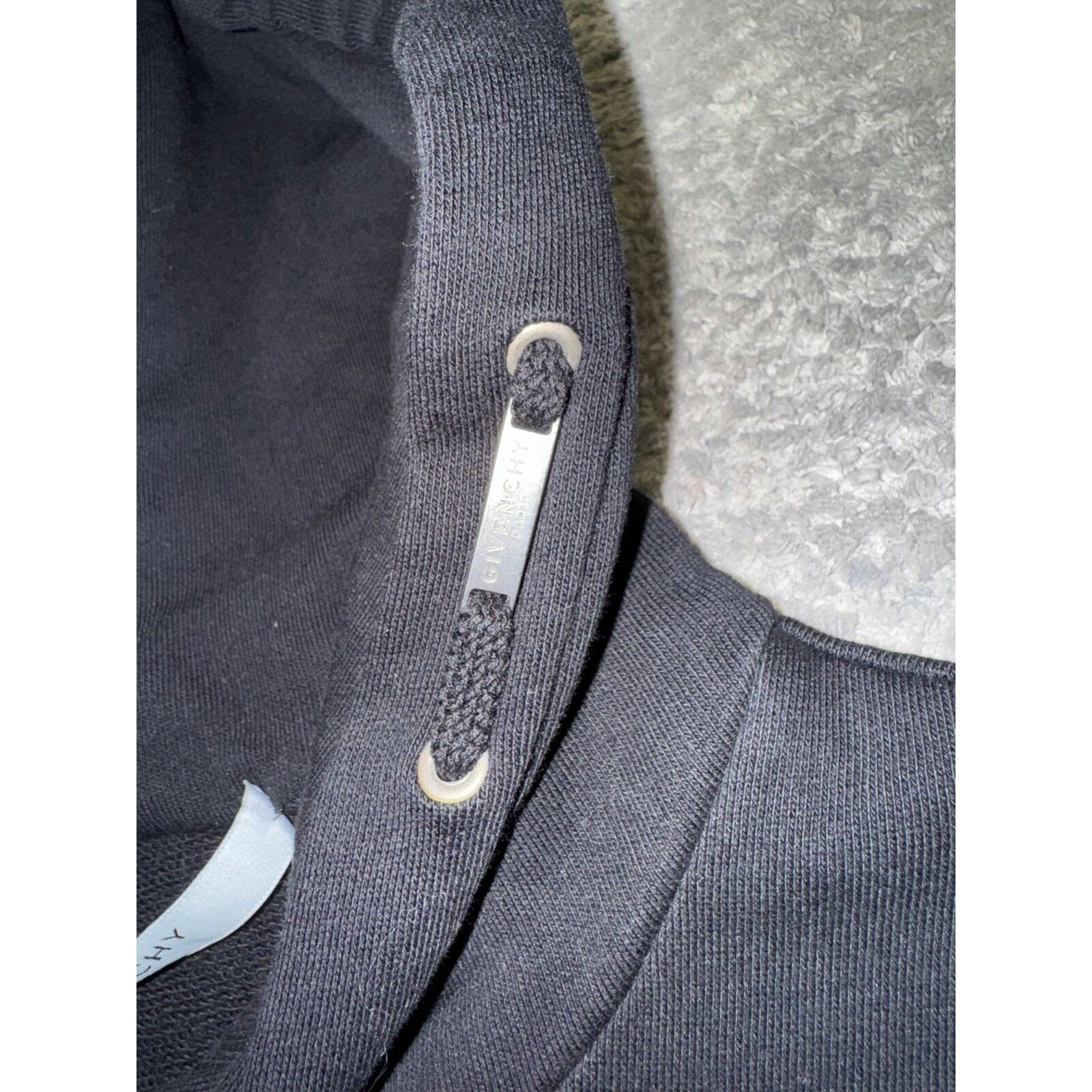 Givenchy Givenchy Stitch Logo Cuff Hoodie Hooded Cotton M Medium Size US M / EU 48-50 / 2 - 10 Thumbnail