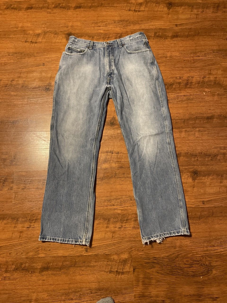 Arizona Jean Co. Vintage Arizona Jean Company Bootcut Light Wash Blue Jeans Size US 34 / EU 50 - 1 Thumbnail
