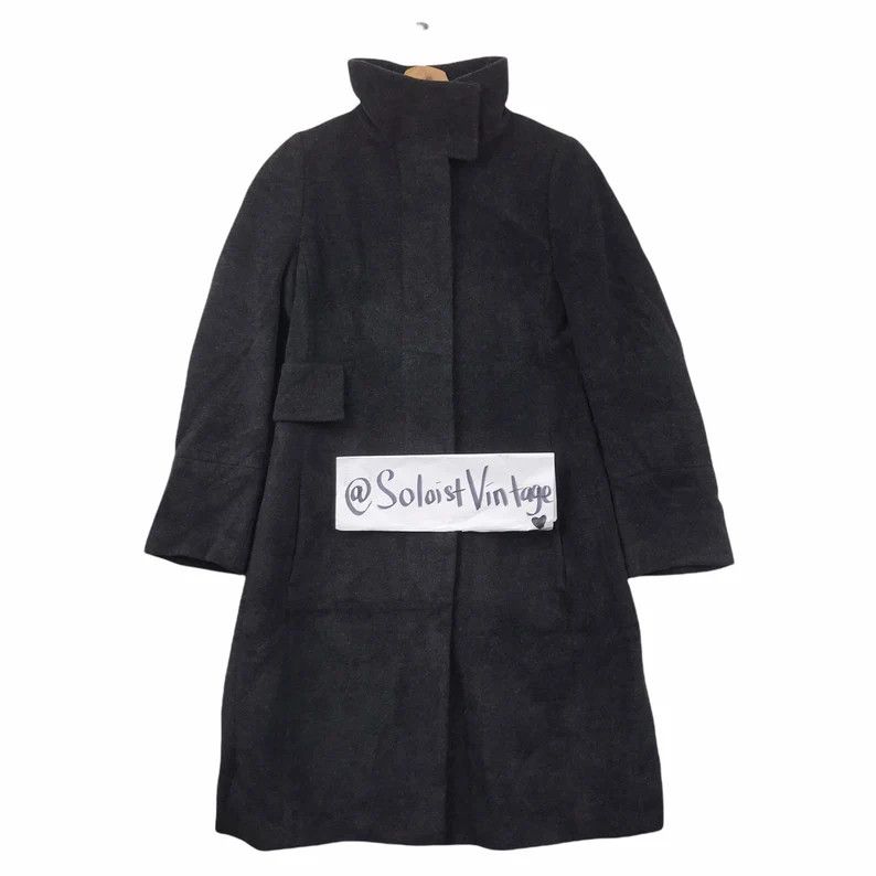 Vintage Vtg AKRIS PUNTO Swiss Designer Overcoat Coat Wool Jacket Size US S / EU 44-46 / 1 - 7 Thumbnail