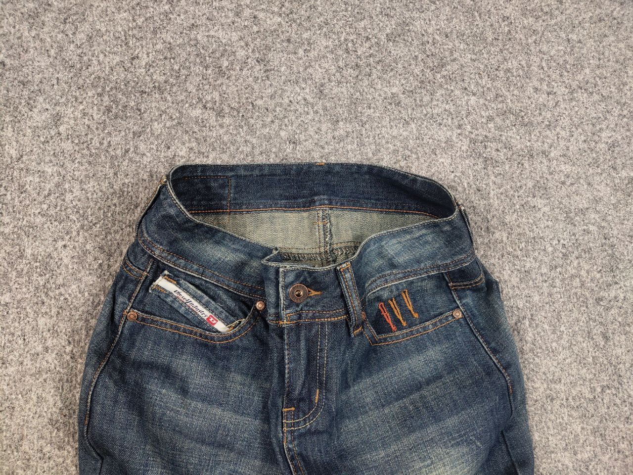 Diesel Vintage Diesel Y2K Style Mini Skirt Washed Faded Denim Size 32" / US 10 / IT 46 - 4 Thumbnail