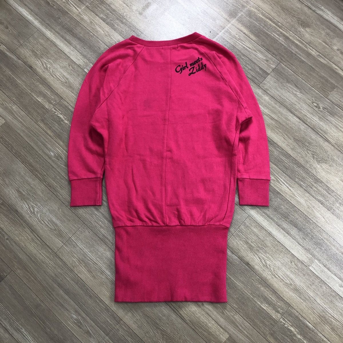 If Six Was Nine × Japanese Brand × Seditionaries 2000s Ziddy Poem Cross Goa Lgb Longline Sweatshirt Size US M / EU 48-50 / 2 - 14 Thumbnail