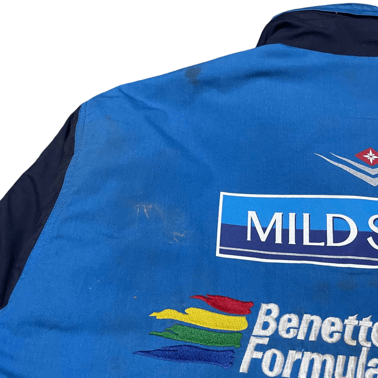 Benetton Vintage Benetton Formula 1 Racing Team Coach Jacket Size US L / EU 52-54 / 3 - 3 Thumbnail