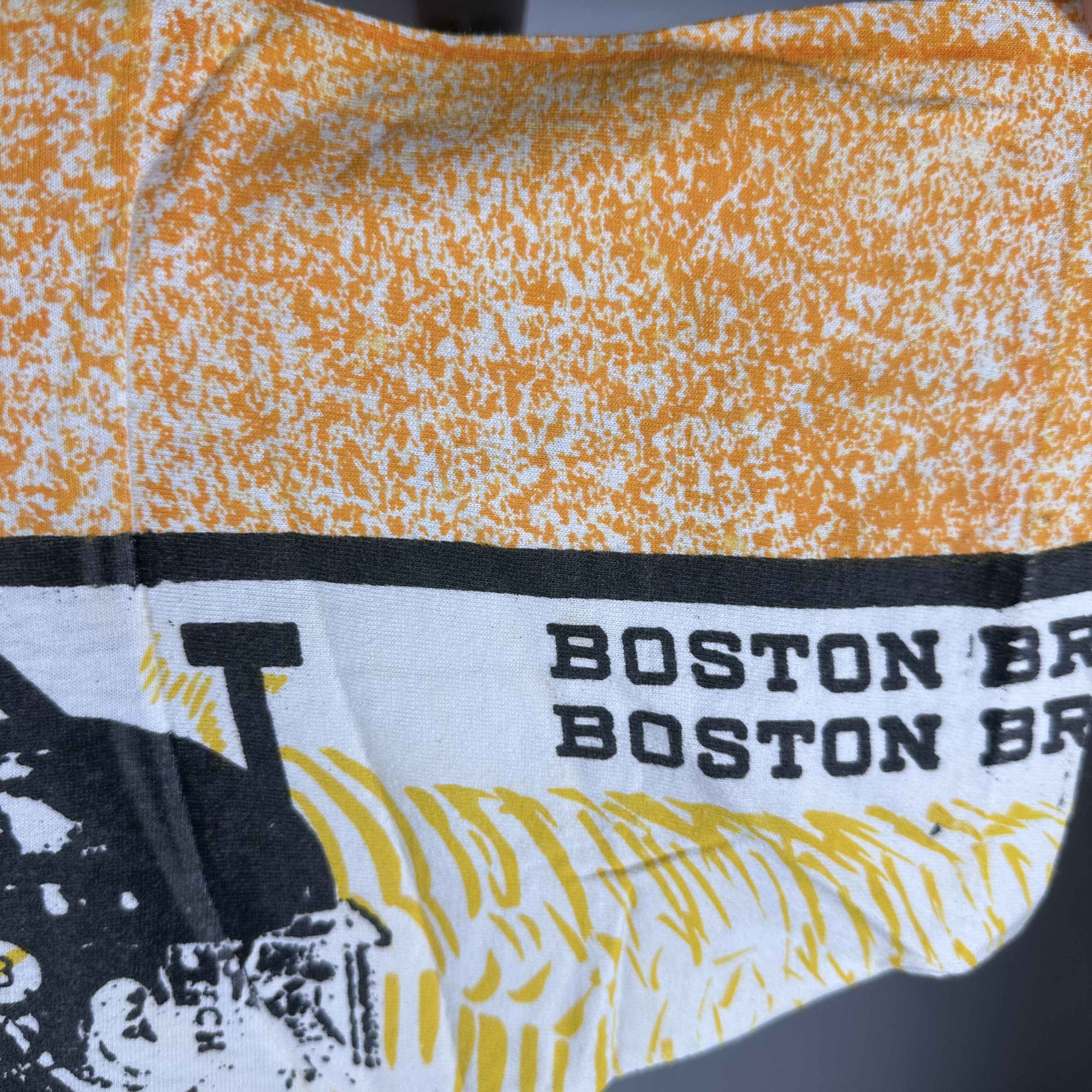 Vintage Vintage 1991 Boston Bruins Hockey NHL All Over Print T-Shirt Size US XL / EU 56 / 4 - 6 Thumbnail