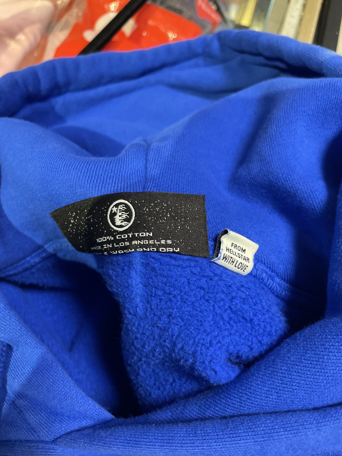 HELLSTAR Hellstar Sports SS24 Hoodie Blue/Red S Size US S / EU 44-46 / 1 - 5 Thumbnail