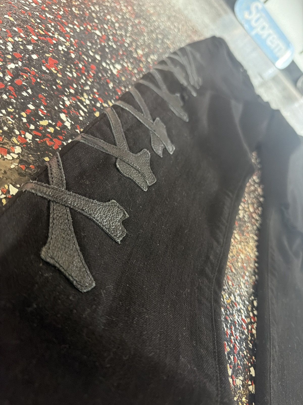Amiri Amiri Black Crossbone Jeans Size US 36 / EU 52 - 4 Thumbnail