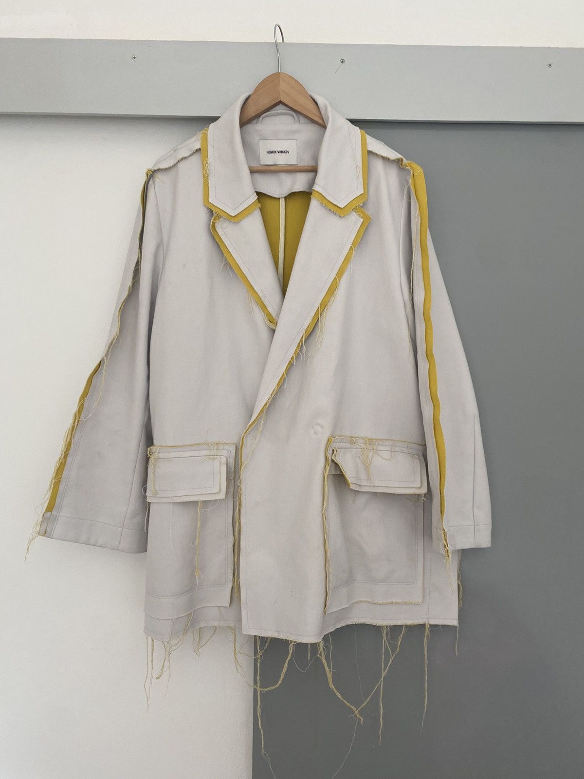 Henrik Vibskov Raw finished blazer Size 48L - 1 Thumbnail