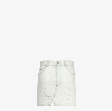 Fendi o1loc1c0824 Skirt in White Size 34" / US 12 / IT 48 - 1 Thumbnail