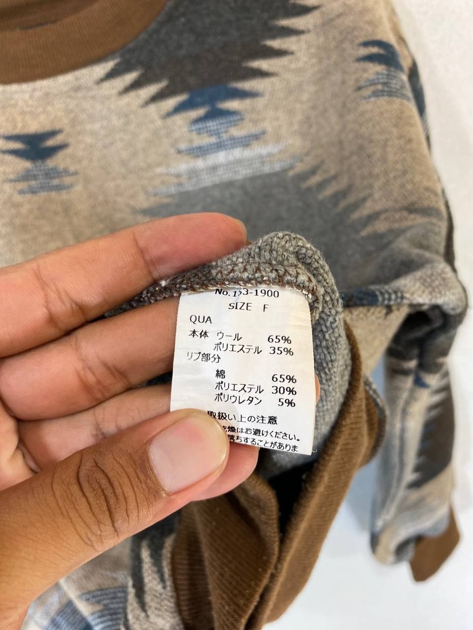 Japanese Brand anap japanese brands navajo design sweathirt nice design Size US M / EU 48-50 / 2 - 4 Thumbnail