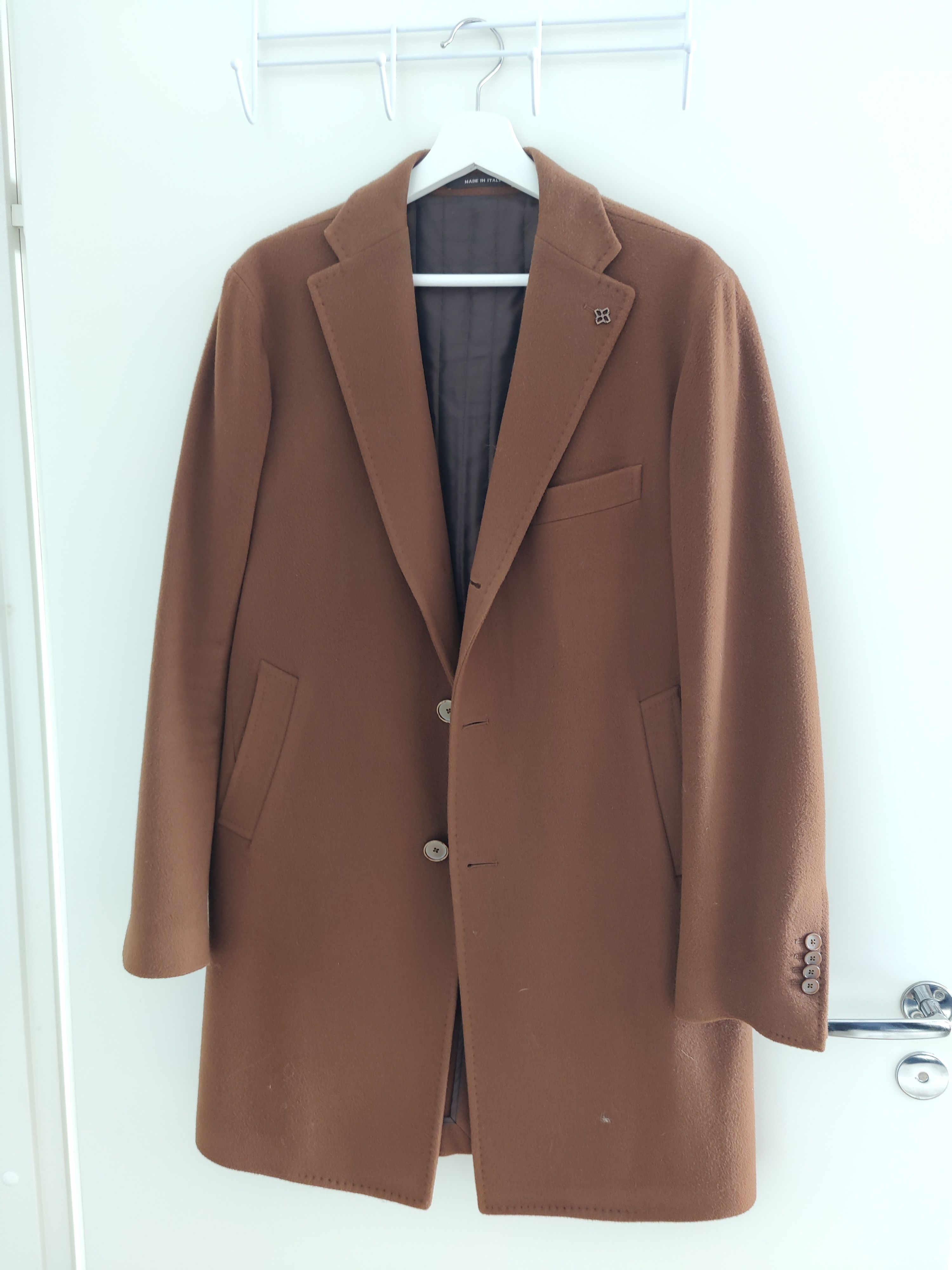 Tagliatore Tagliatore Virgin Wool Cashmere Overcoat Size US M / EU 48-50 / 2 - 4 Thumbnail