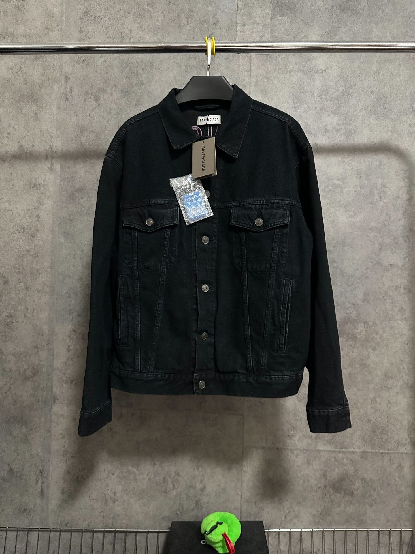 Balenciaga Balenciaga Embroidered Logo Single-Breasted Jacket Size US M / EU 48-50 / 2 - 4 Thumbnail