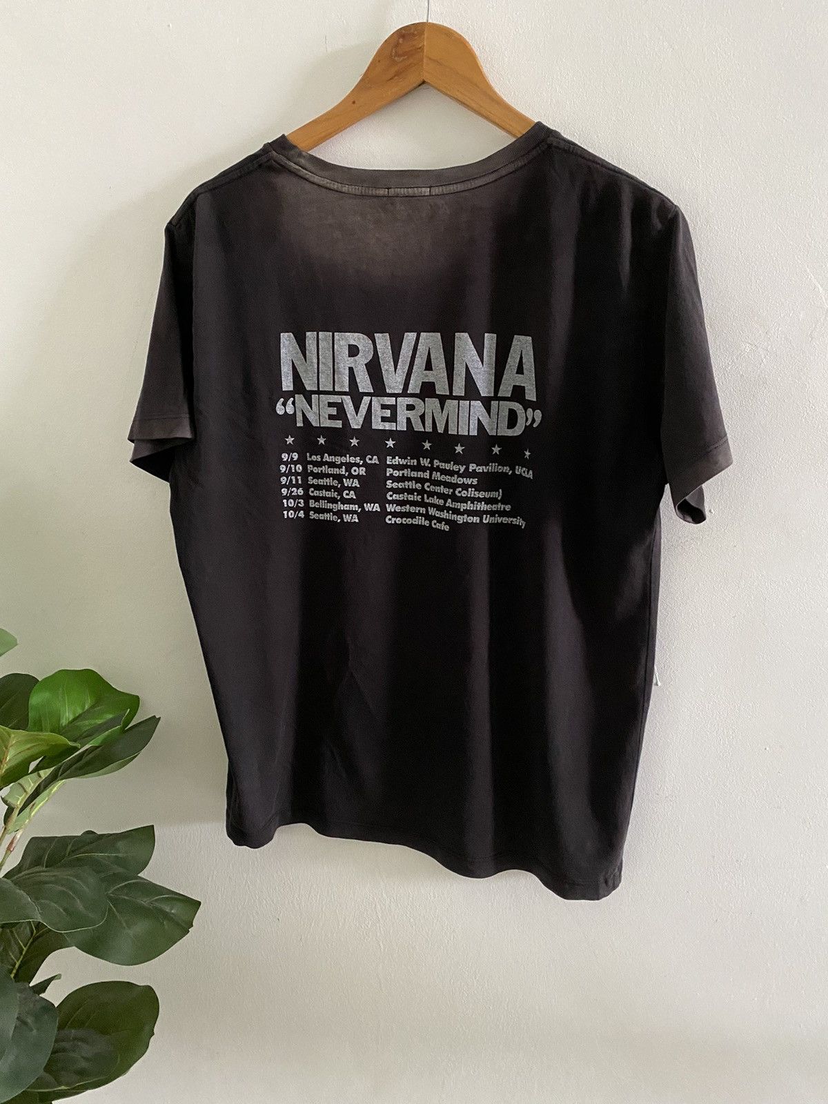 Vintage VTG Nirvana Shirt "Nevermind" Sun Faded rare Size US XL / EU 56 / 4 - 5 Thumbnail