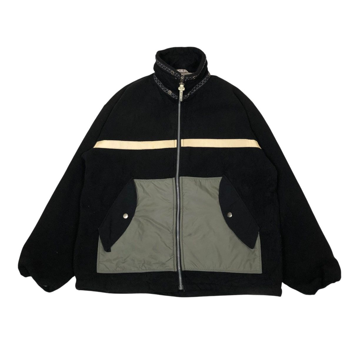 Hysteric Glamour 🔥VINTAGE BOMBER JACKET BESCHWA STRIPED DESIGN Size US L / EU 52-54 / 3 - 1 Thumbnail