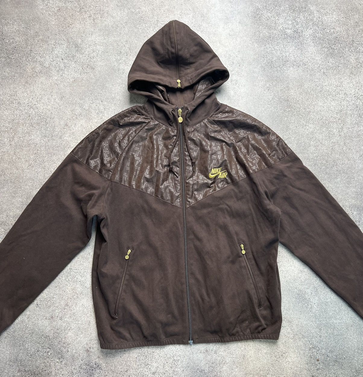 Nike × Vintage Nike vintage zip hoodie Size US XL / EU 56 / 4 - 2 Thumbnail