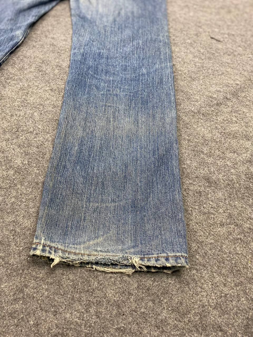 Wrangler vintage wrangler distressed denim nice design Size US 34 / EU 50 - 7 Thumbnail