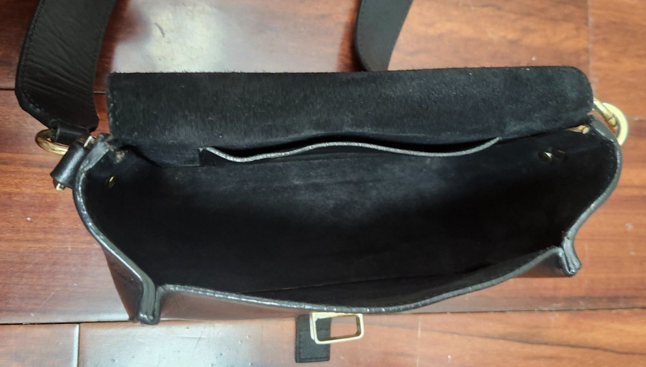 Sophie Hulme SOPHIE HULME Black Smooth Matte Leather Crossbody Bag Size ONE SIZE - 11 Thumbnail