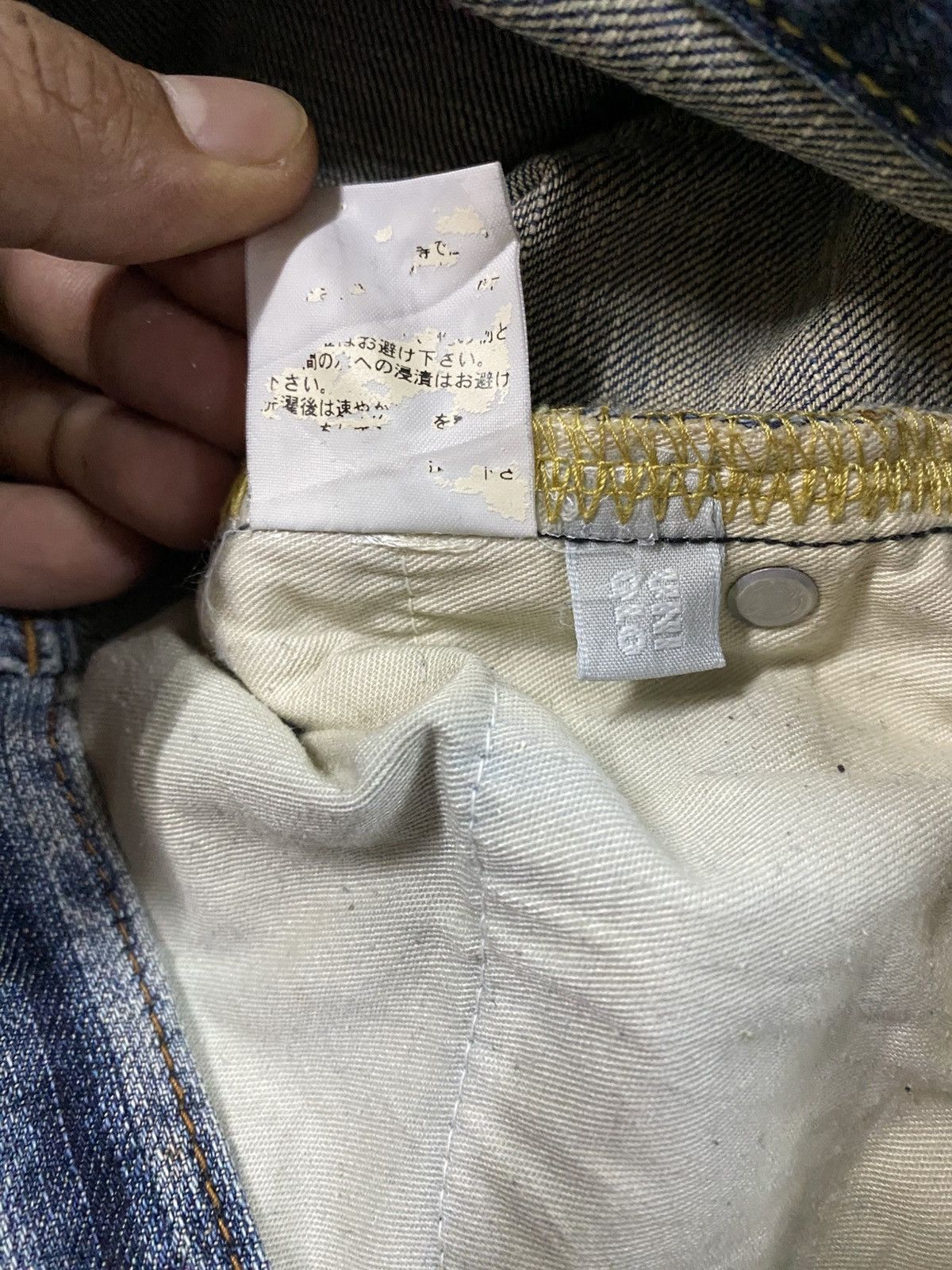 Uniqlo Flare Jeans Vintage Uniqlo Blue Stretch Denim @290 Size US 30 / EU 46 - 8 Thumbnail