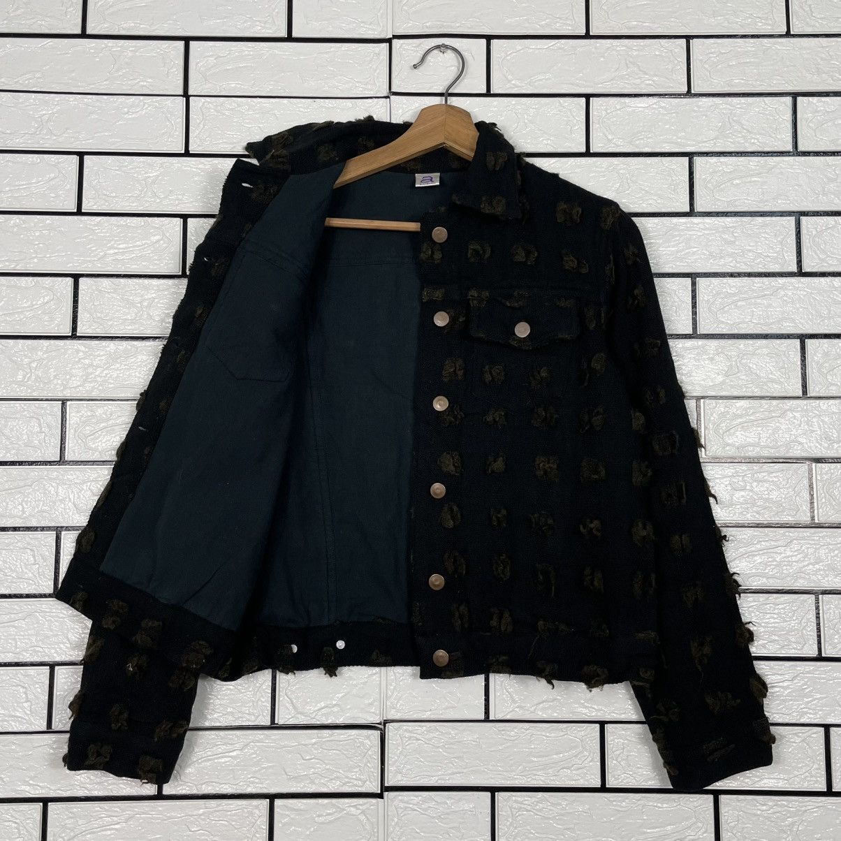 Japanese Brand Arti Balafon Textured Design Women Jacket Size M / US 6-8 / IT 42-44 - 10 Thumbnail