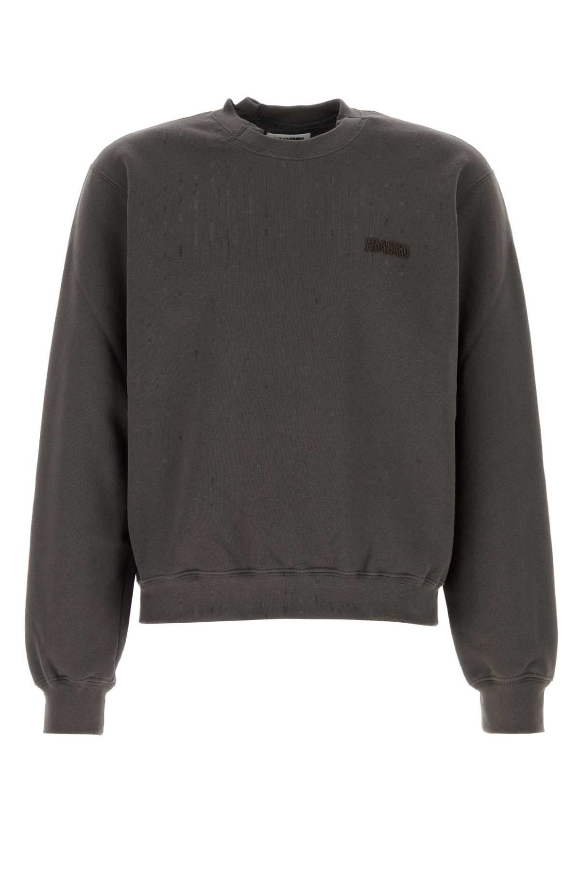 Magliano Charcoal Cotton Sweatshirt Size US S / EU 44-46 / 1 - 1 Thumbnail