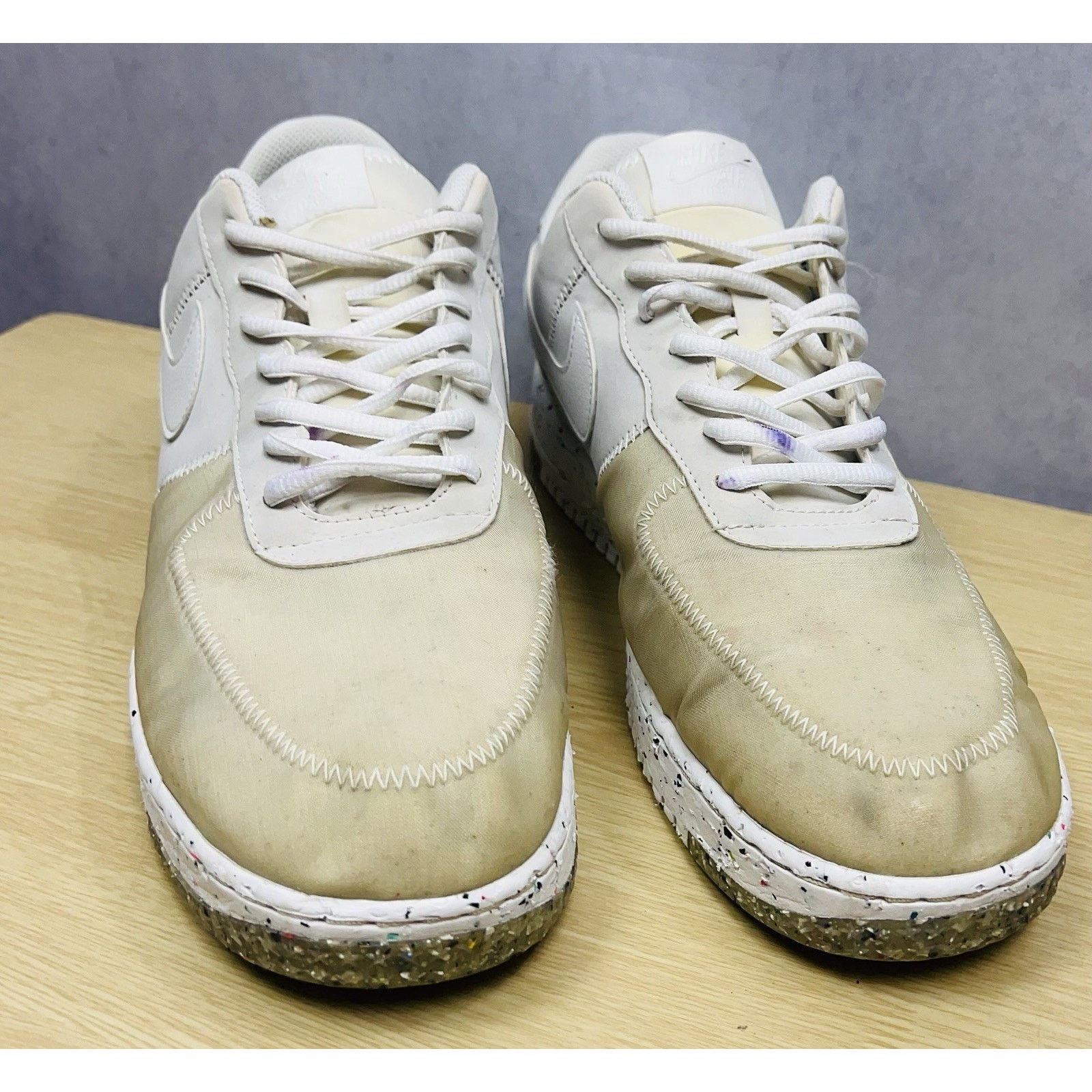 Nike Nike Air Force 1 Crater Mens DH2521-100 White Sneakers Sz 11 Size US 11 / EU 44 - 4 Thumbnail