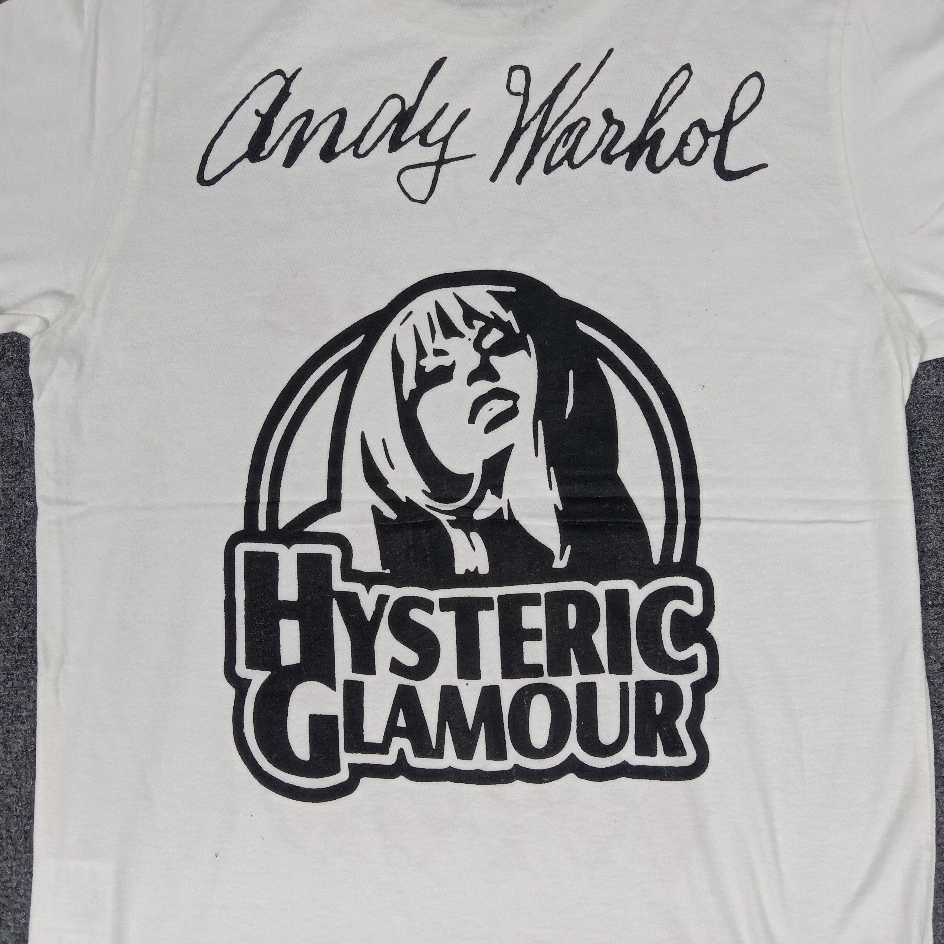 Andy Warhol × Hysteric Glamour × Vintage Ardy Warhol by Hysteric Glamour Japan Brand Tshirt Size S / US 4 / IT 40 - 2 Thumbnail