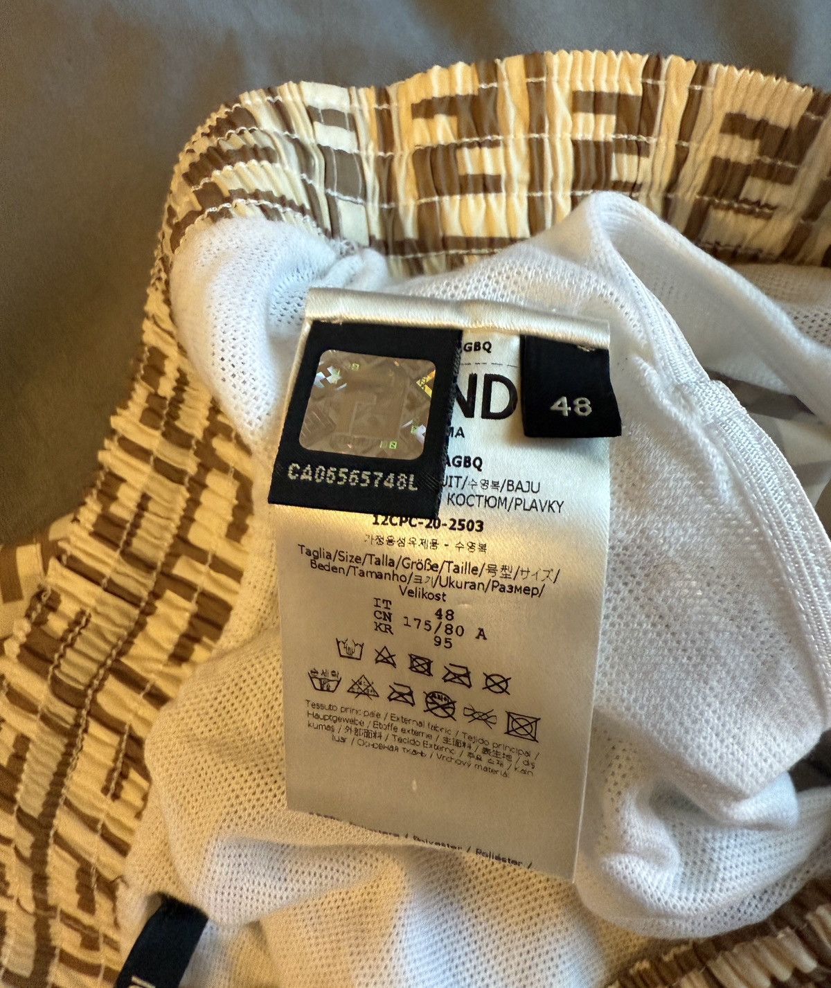 Fendi Fendi Swim Shorts Size US 32 / EU 48 - 3 Thumbnail
