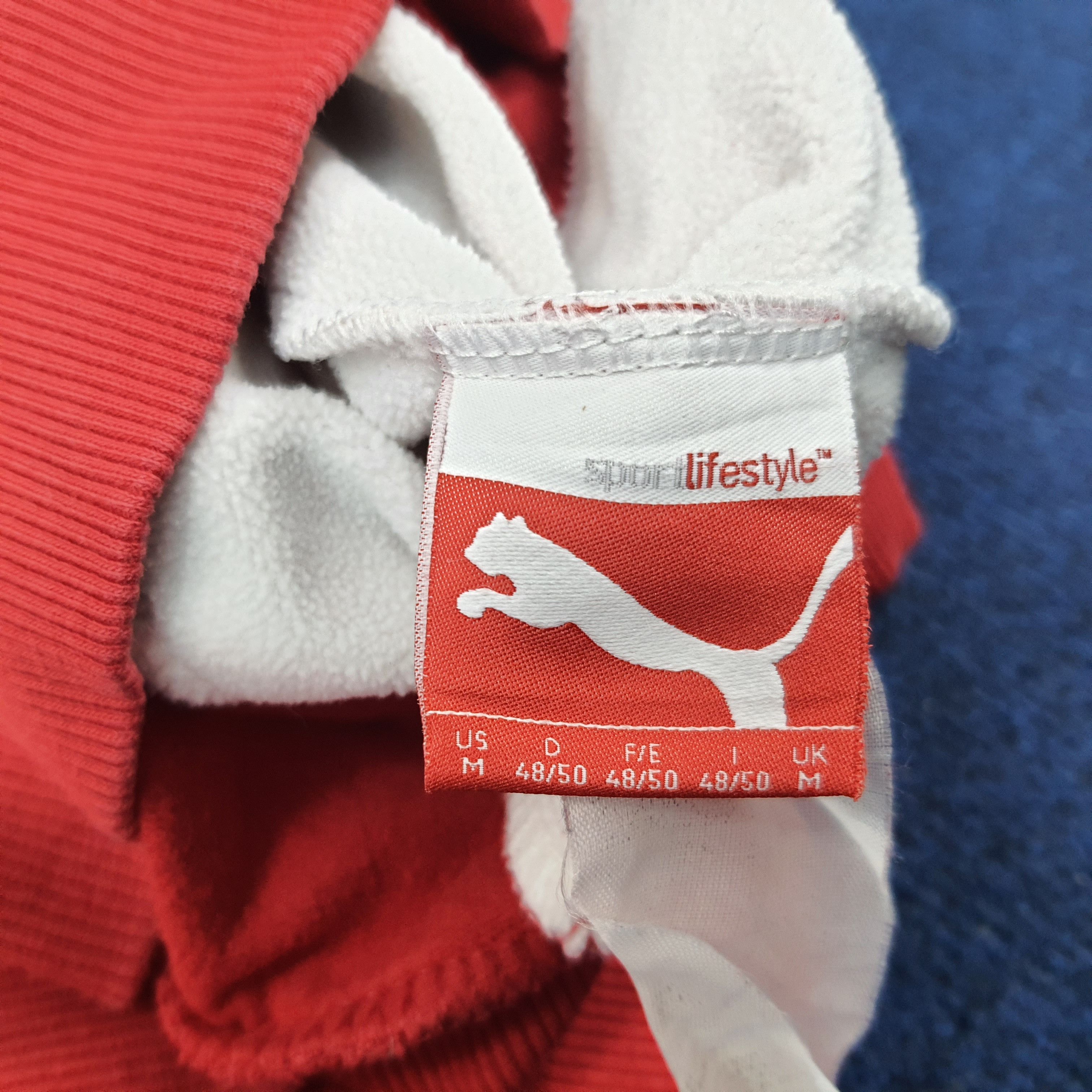 Puma × Vintage Vintage Puma x Ferrari Motorsports Half Zipper C234N20 Size US M / EU 48-50 / 2 - 8 Thumbnail