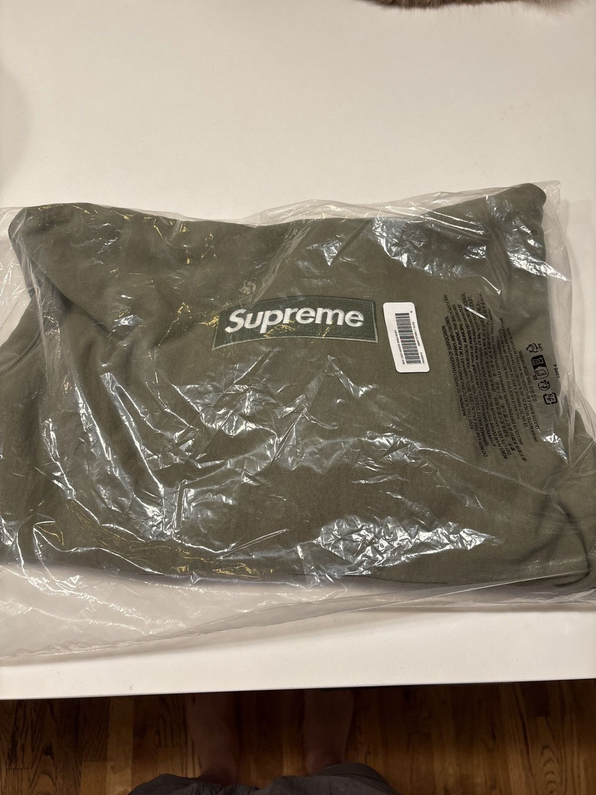 Supreme Supreme FW25 Olive Green Box Logo Hoodie Size US M / EU 48-50 / 2 - 3 Thumbnail