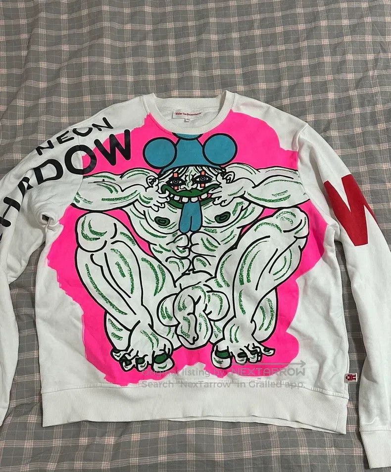 Walter Van Beirendonck Walter Van Beirendonck White printed long sleeves Size US L / EU 52-54 / 3 - 1 Thumbnail