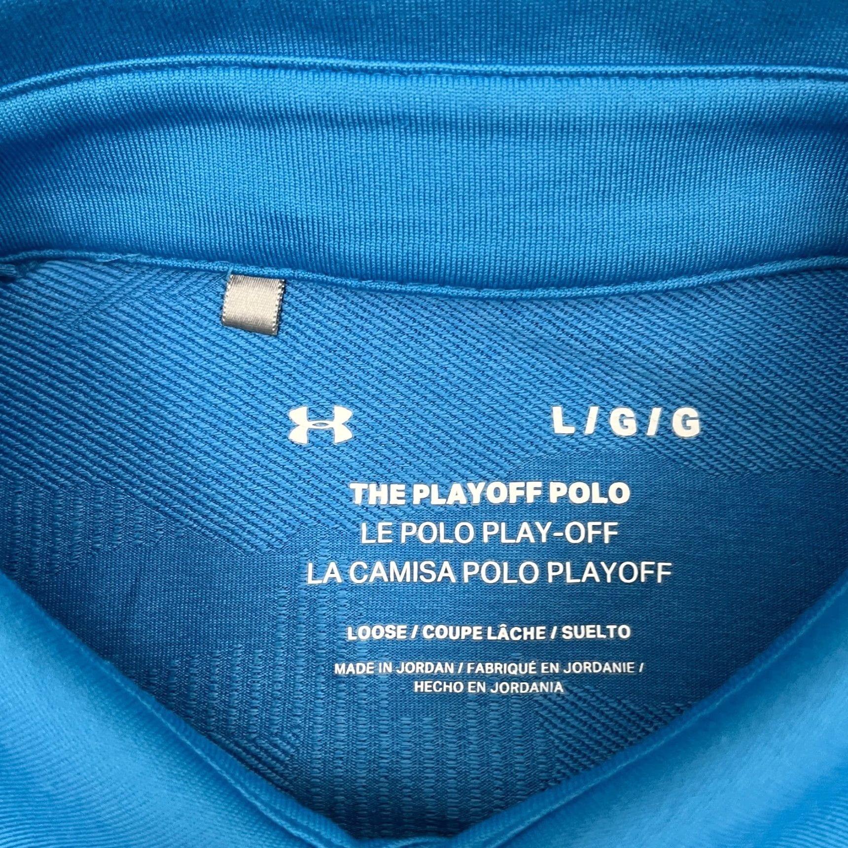Under Armour Under Armour Playoff Polo Shirt Mens L Blue Camouflage Active Golf Stretch Polo Shirt Mens Blue Camouflage Under Armour Playoff Polo Size US L / EU 52-54 / 3 - 3 Thumbnail