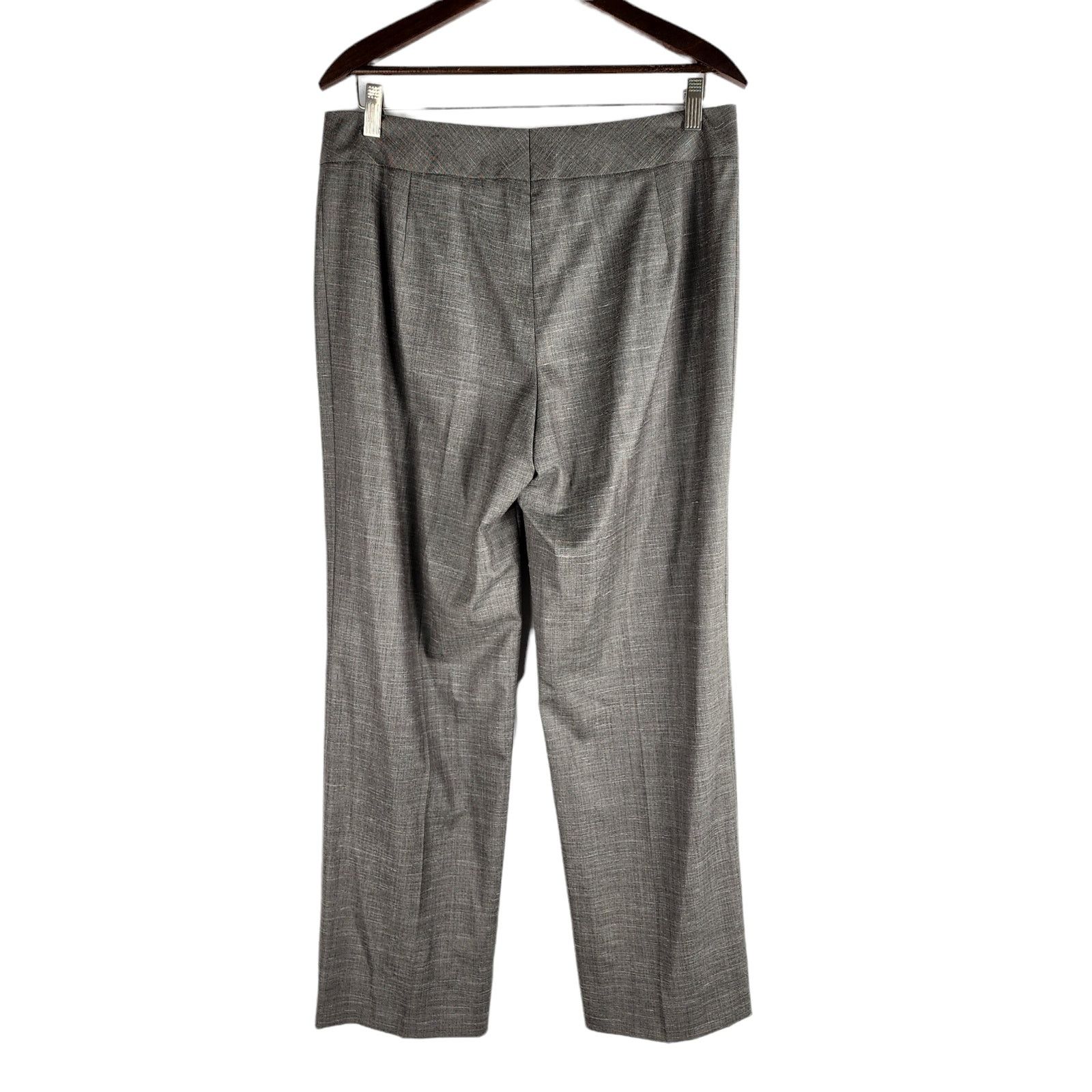 Escada Escada Virgin Wool Silk Dress Pants High Rise WIde Leg M Size 27" / US 4 / IT 40 - 5 Thumbnail