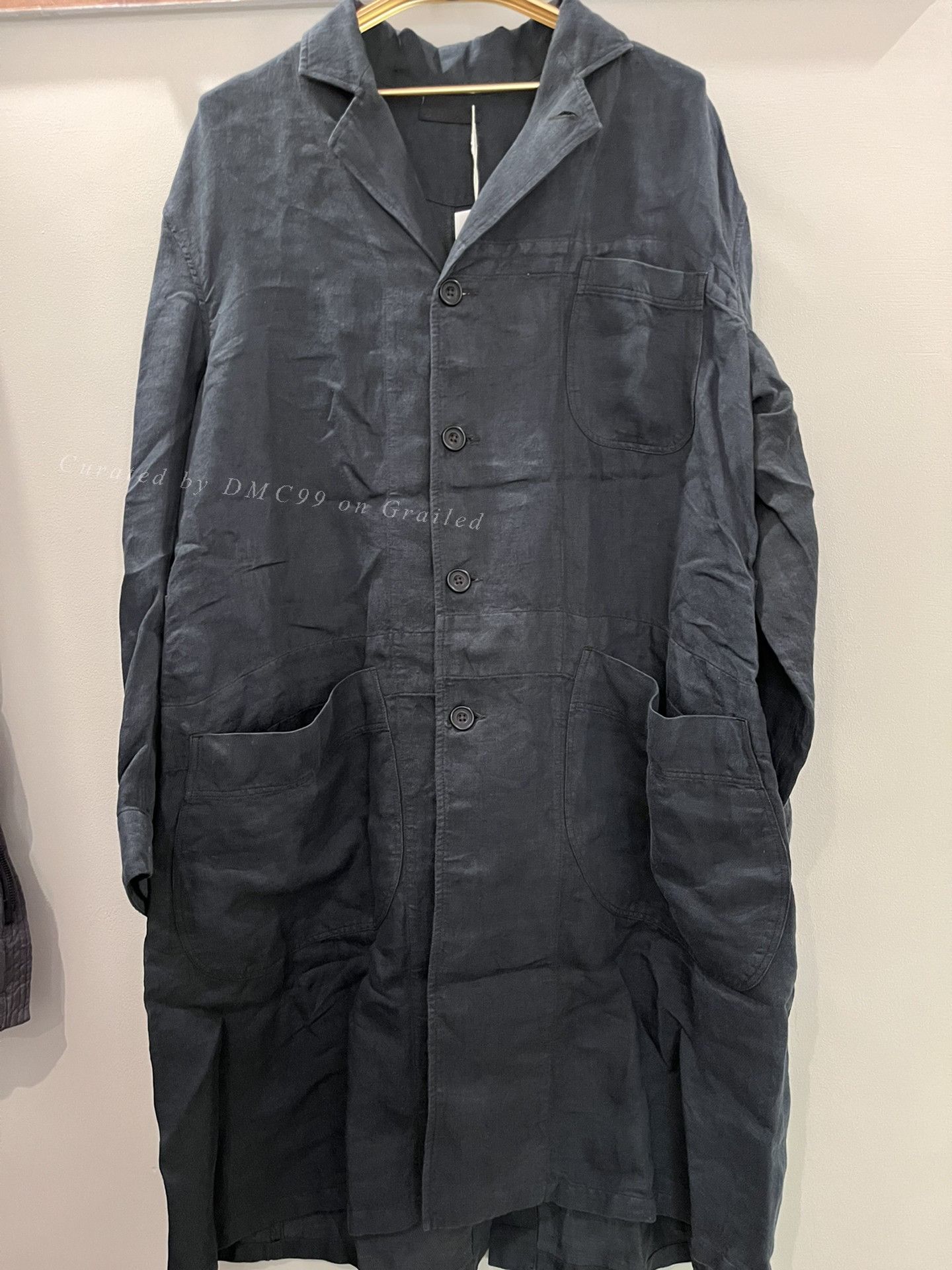 3MAN 3MAN Linen Work Coat Trench Size US M / EU 48-50 / 2 - 1 Thumbnail