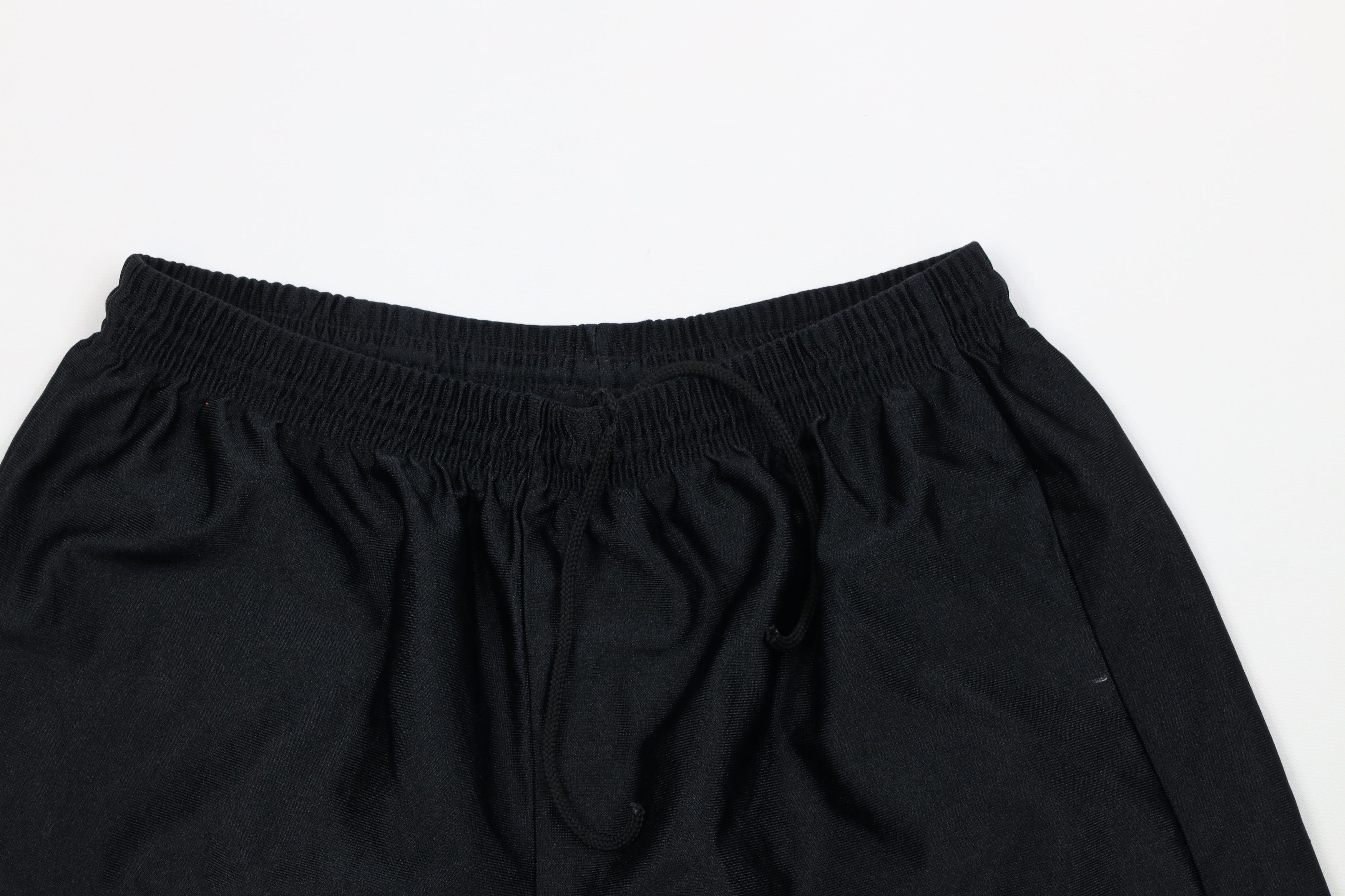 Nike × Vintage Vintage 90s Nike Mini Swoosh Above Knee Shorts Black USA Size US 32 / EU 48 - 2 Thumbnail