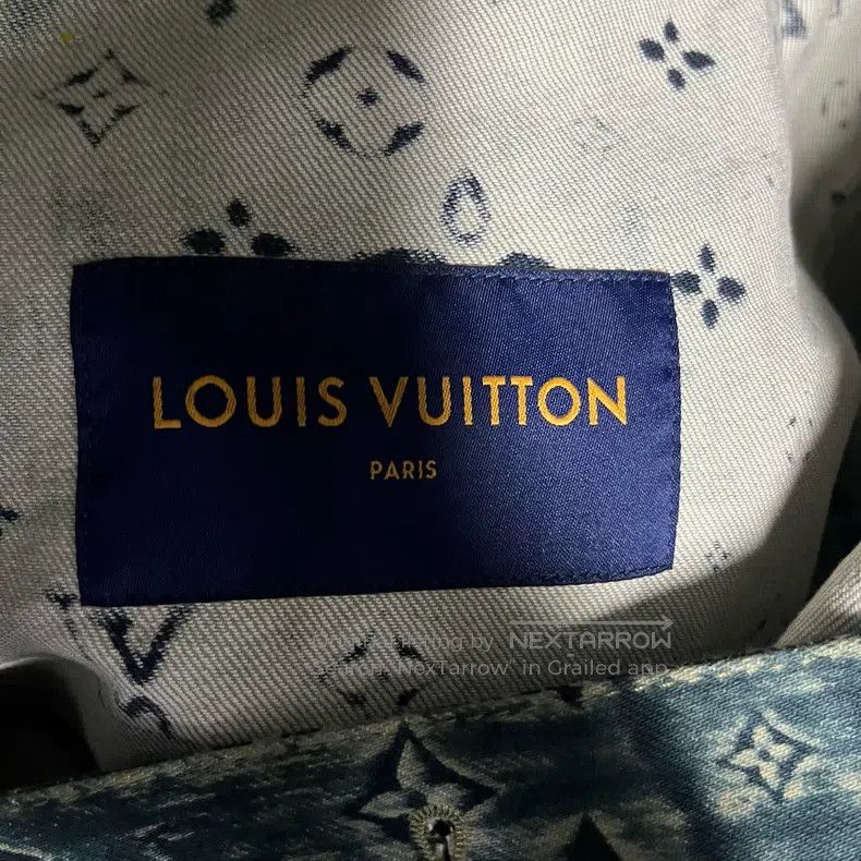 Louis Vuitton Louis Vuitton Grey Logo monogram single-breasted long-slee Size US XL / EU 56 / 4 - 3 Thumbnail
