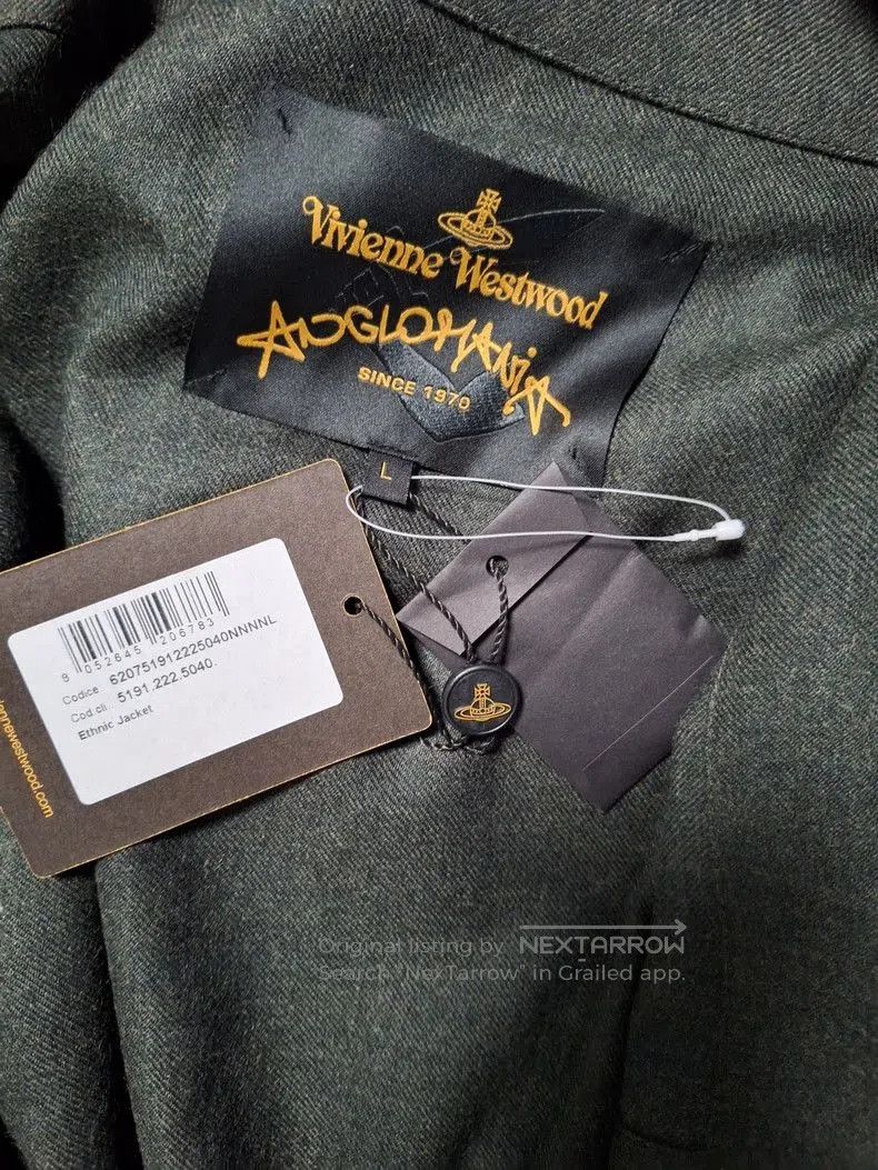 Vivienne Westwood Vivienne Westwood Asymmetric Collar Jacket . Size US L / EU 52-54 / 3 - 6 Thumbnail