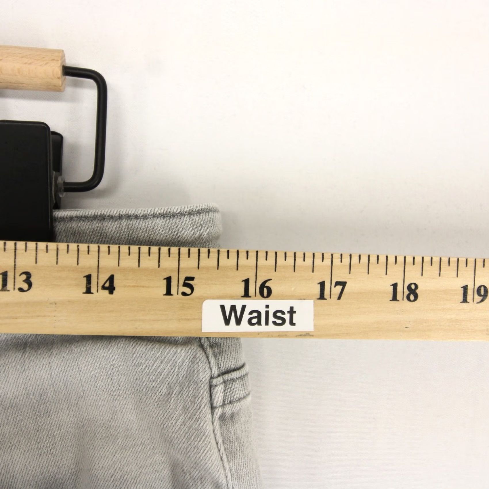 Vintage AG Adriano Goldschmied The Graduate Jeans Mens 31x28 Gray Tailored Leg Stretch Size US 31 - 6 Thumbnail