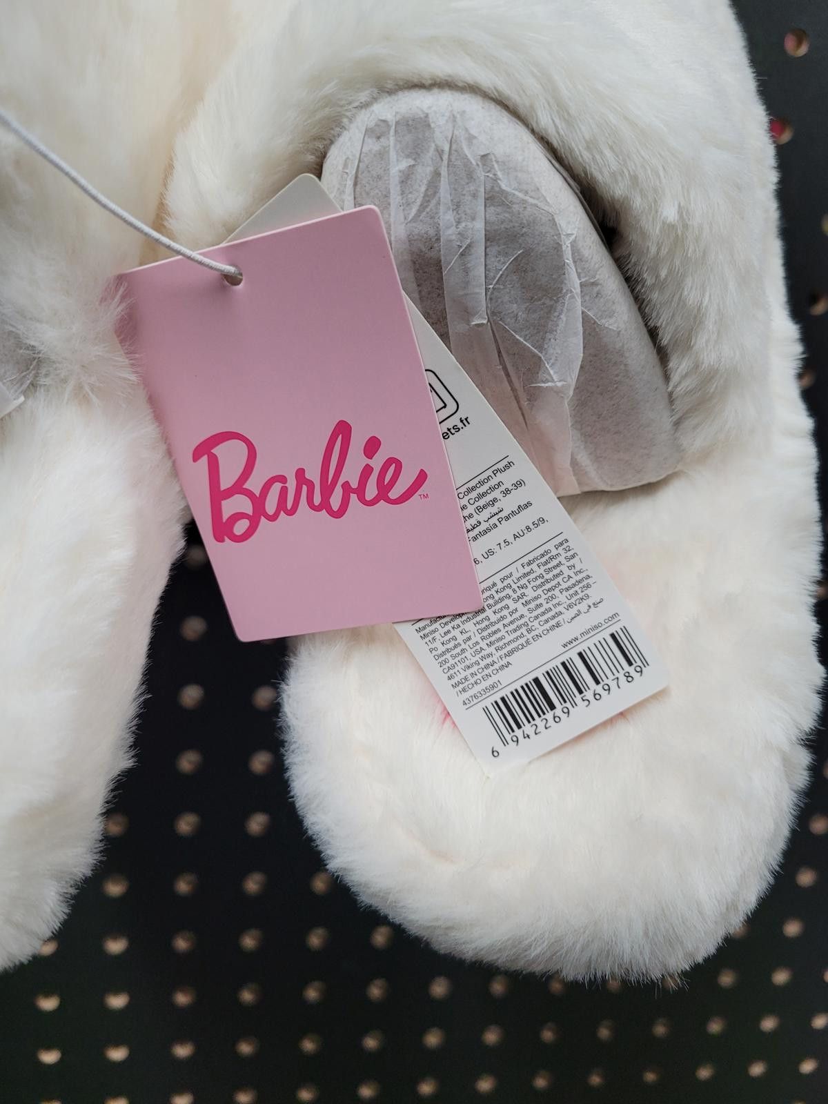 Other Fun & Cozy Barbie Furry Slippers - Grab Yours Now! Size US 7 / IT 37 - 6 Thumbnail