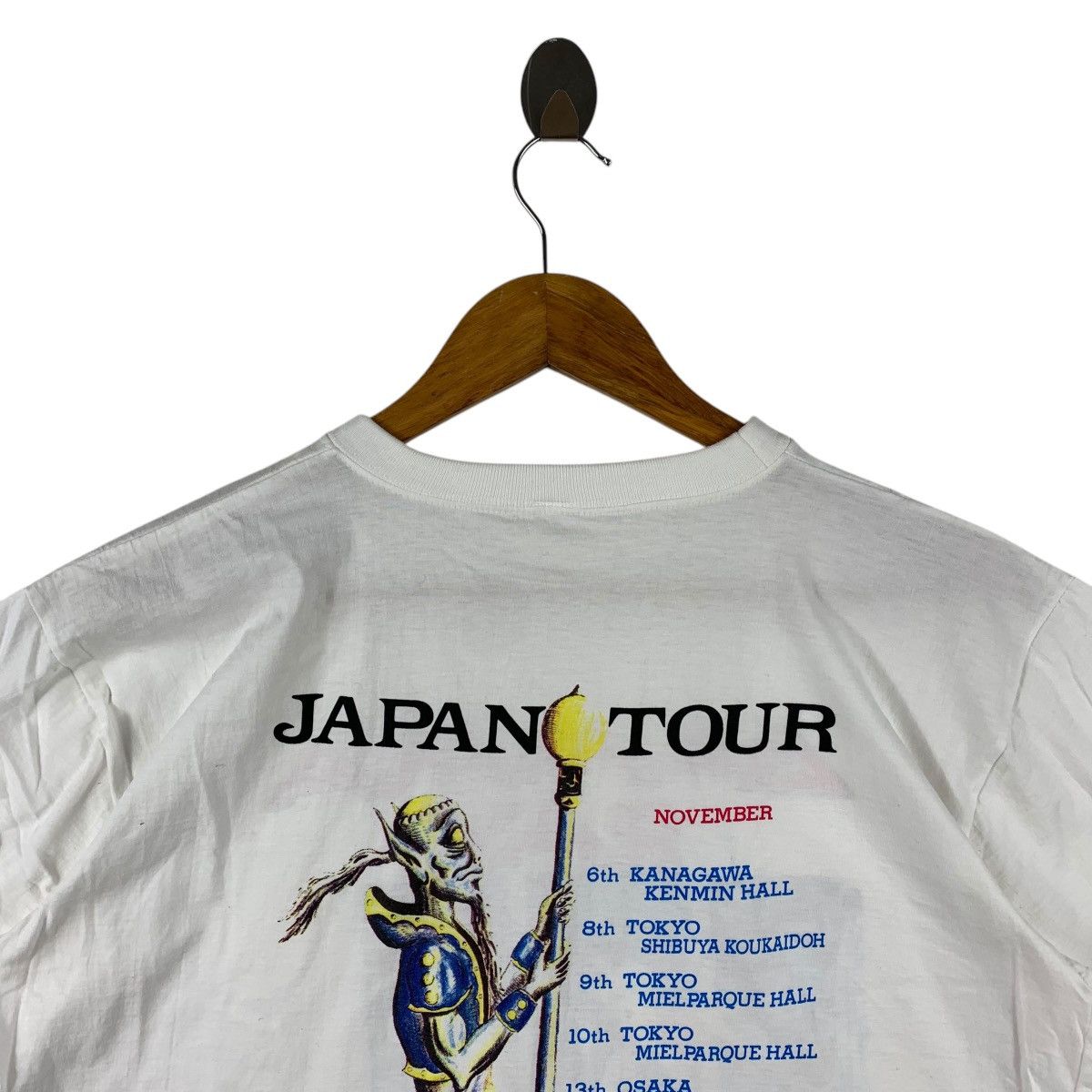 Band Tees Vintage 90s GAMMA RAY japan tour 1990 band tees Size US L / EU 52-54 / 3 - 9 Thumbnail