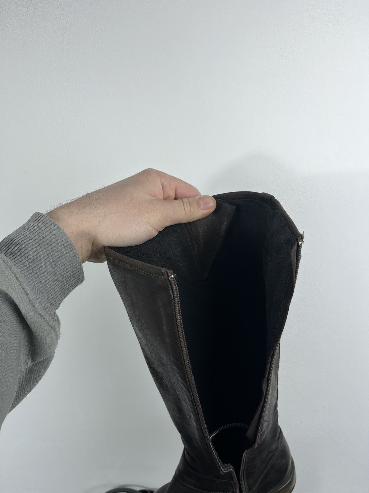Other Women’s Brown Leather Knee High Boots Ring Strap Riding 37 Size US 6 / IT 36 - 18 Thumbnail