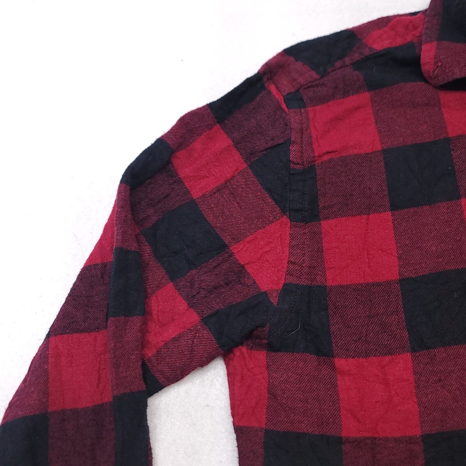 Croft & Barrow Croft & Barrow Buffalo Check Flannel Shirt Mens Size M Red Size US M / EU 48-50 / 2 - 4 Thumbnail