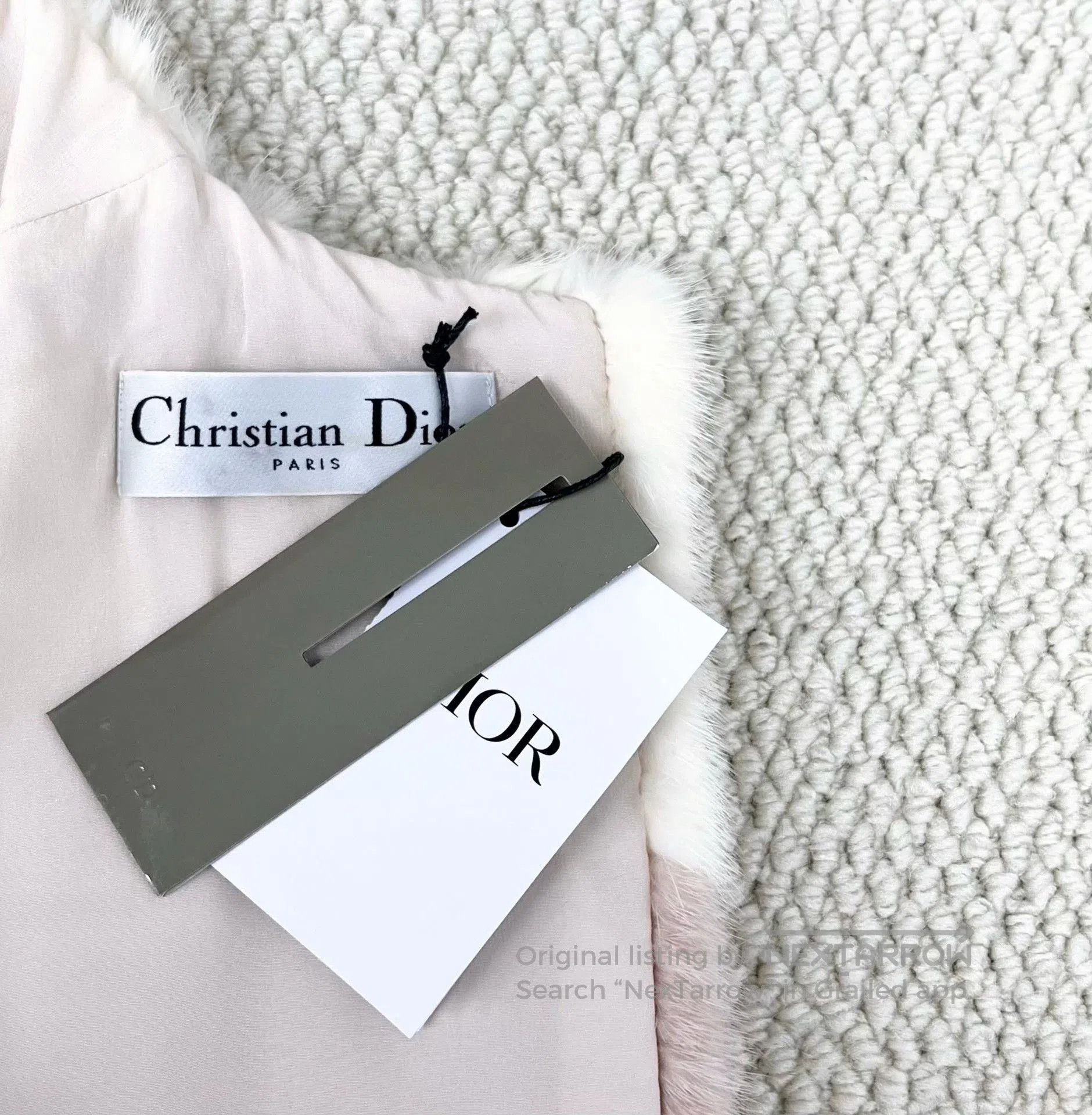 Dior Dior Purple Mink Fur Shawl Jacket. Size XS / US 0-2 / IT 36-38 - 4 Thumbnail