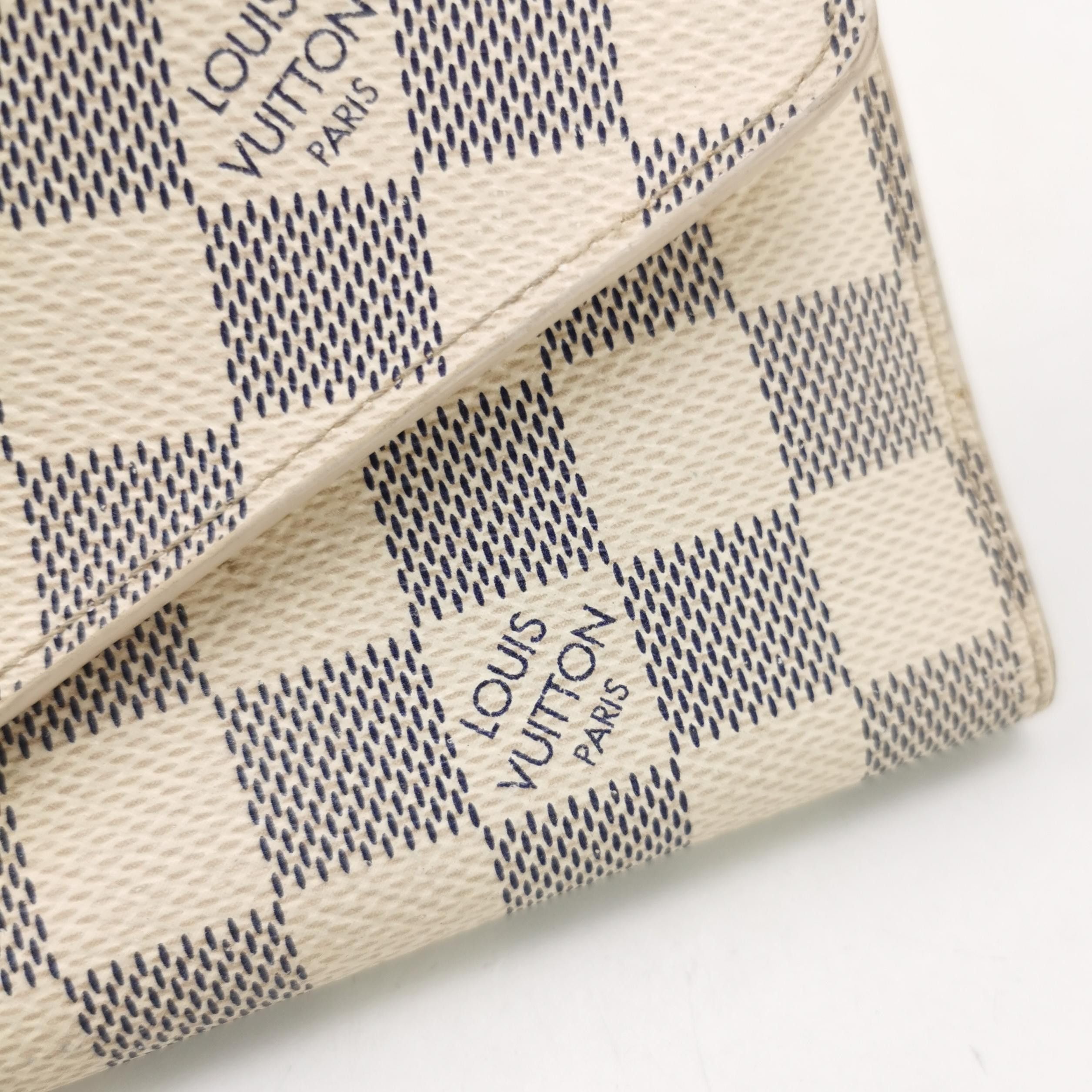 Louis Vuitton Louis Vuitton (LV) Emilie Snap Checkerboard Flap Wallet -y2 Size ONE SIZE - 3 Thumbnail